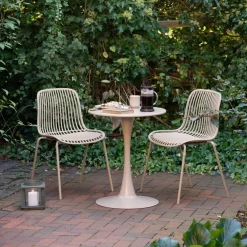 4-pk Branson hagestol beige