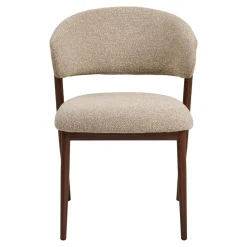 2-pk Cavi spisestol sand/valnøttfarget