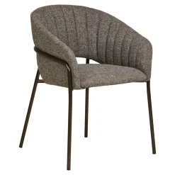 2-pk Costa spisestol mørk grå
