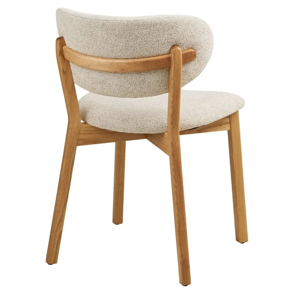 2-pk Dunkirk spisestol natur/beige