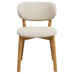 2-pk Dunkirk spisestol natur/beige