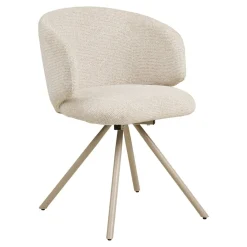 2-pk Fulham dreibar spisestol sand