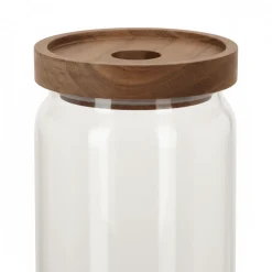 3-pk glasskrukke akasie 1,5 liter