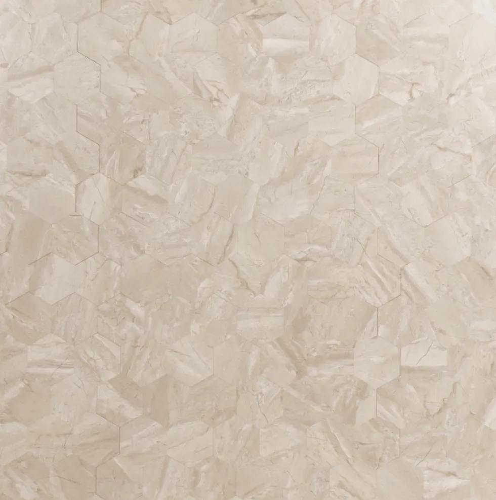10-pk Grace hexagon selvklebende veggfliser