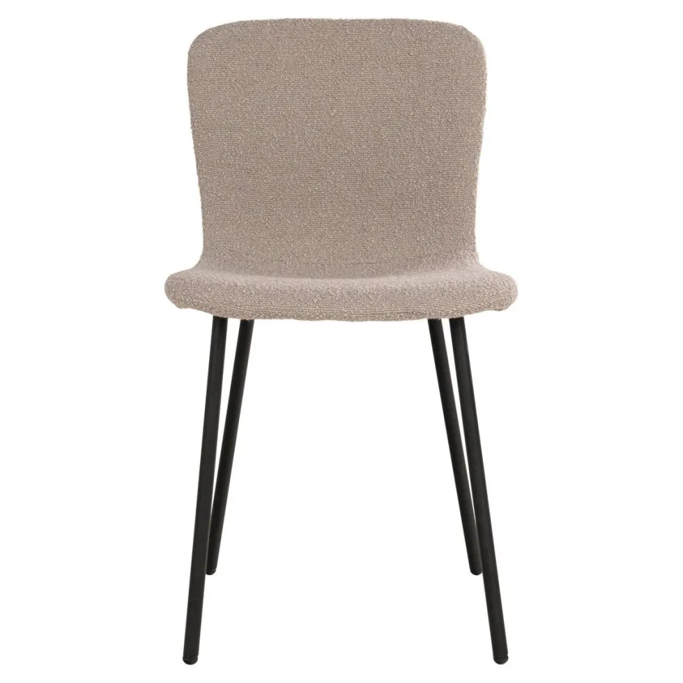 2-pk Halden spisestol beige