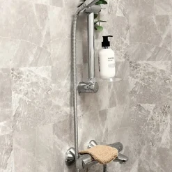 8-pk Kalk beige selvklebende fliser