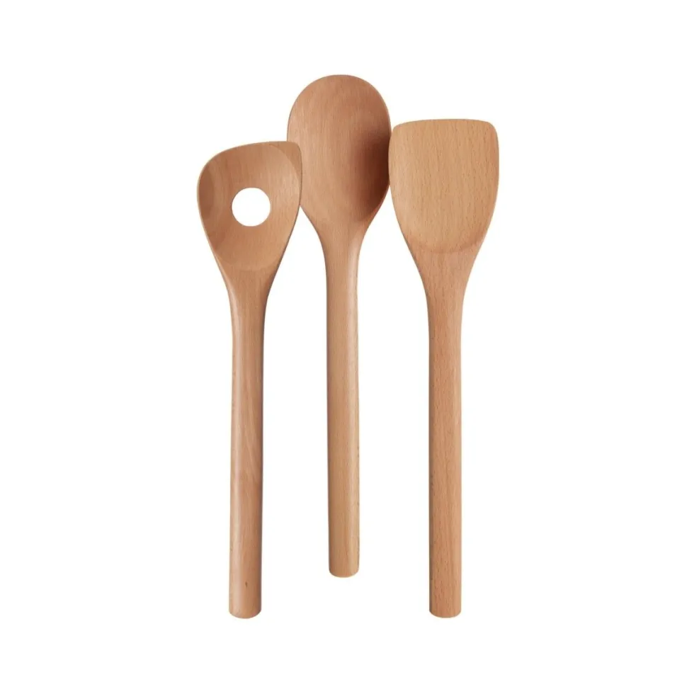 3-pk Kjøkkenredskap bøktre