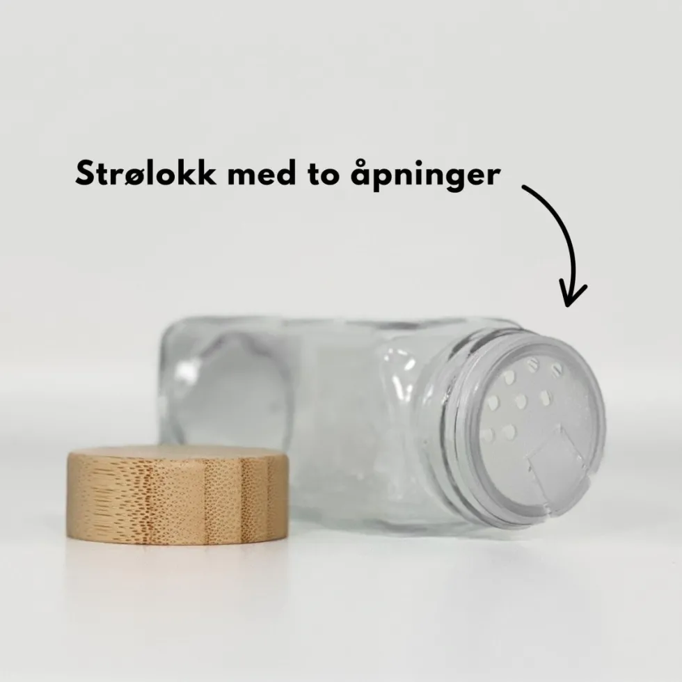 12-pk Krydderglass, firkantet