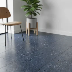 8-pk Lisboa terrazzo blå selvklebende fliser