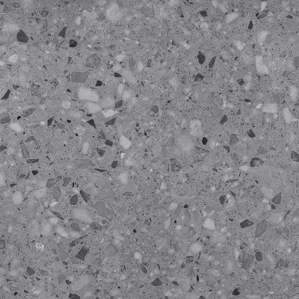 8-pk Lisboa Terrazzo grå selvklebende fliser