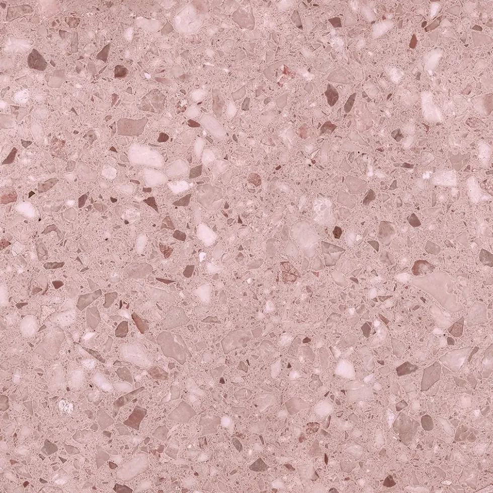 8-pk Lisboa Terrazzo rose selvklebende fliser