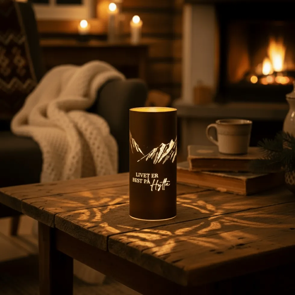 3-pk Lyslykt LED Livet på hytta