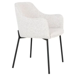 2-pk Melilla spisestol hvit