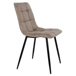 2-pk Middelfart spisestol lys brun