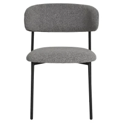 2-pk Mira lysegrå spisestol