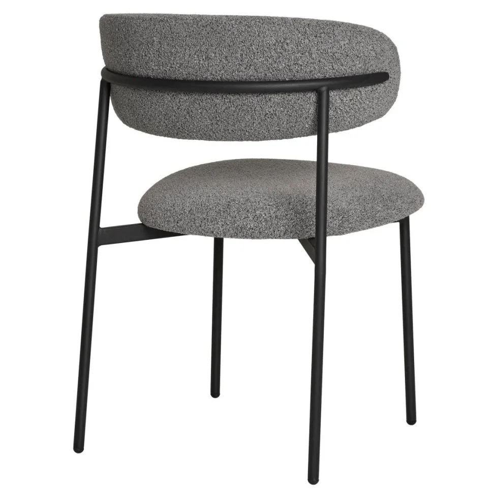 2-pk Mira lysegrå spisestol