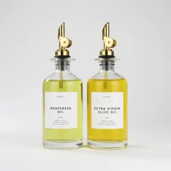 2-pk Oljeflaske, transparent