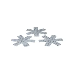 3-pk Pannebeskytter grå 38 cm