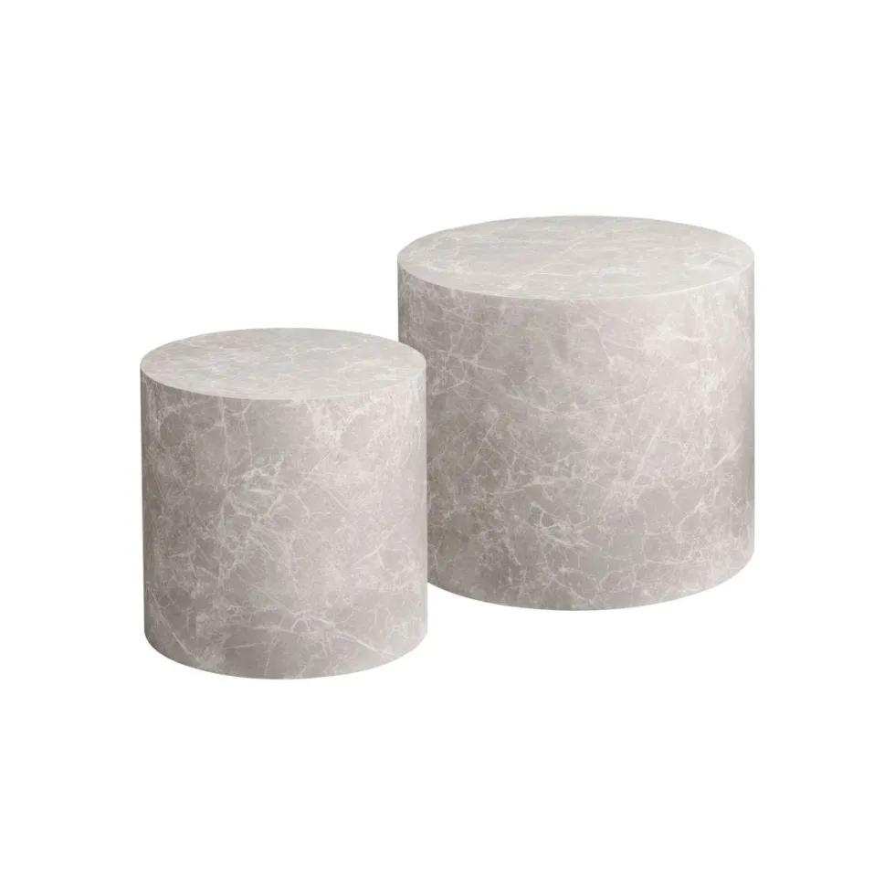 2-pk Prague sofabord rund