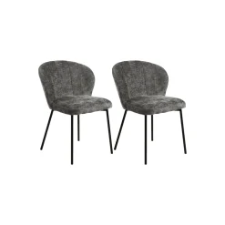2-pk Roanne spisestol sand