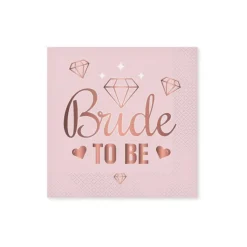 20-pk Servietter Bride to Be