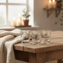 6-pk Shotglass jente tekster