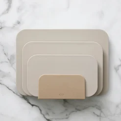 3-pk Skjærebrett med stativ 35,5 x 7 x 26,5 cm