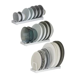 3-pk skål- og tallerkenstativ hvit