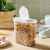 3-pk SmartStore Flip oppbevaringsboks med lokk 1,7 liter