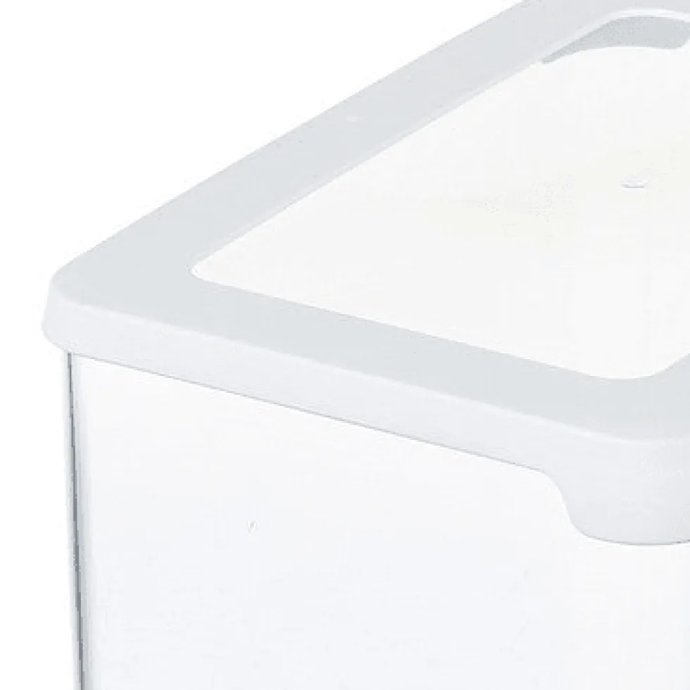 2-pk SmartStore vision oppbevaringsboks med lokk 3,5 liter