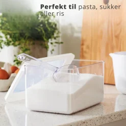 4-pk SmartStore Vision oppbevaringsboks med lokk 1,65 liter