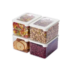 4-pk SmartStore Vision oppbevaringsboks med lokk 1,65 liter