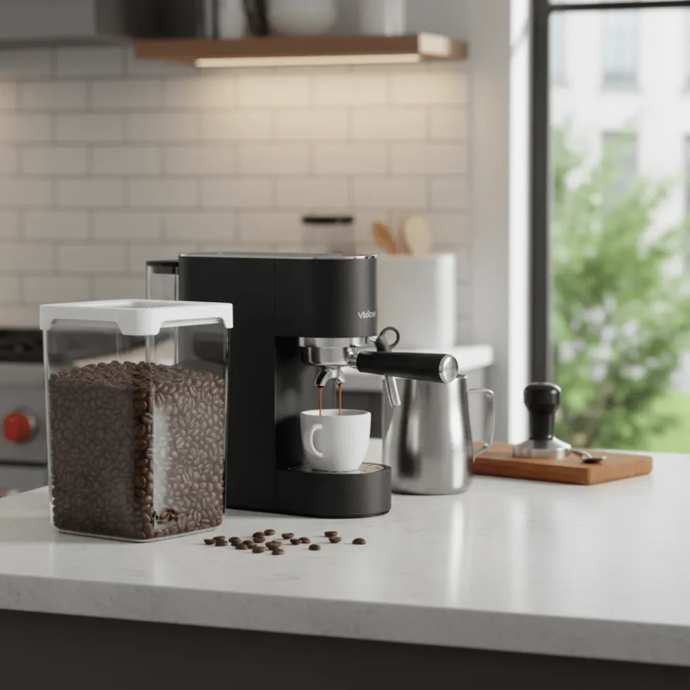 4-pk SmartStore vision oppbevaringsboks med lokk 1,6 liter