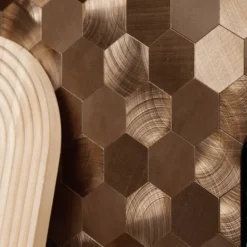 10-pk Sofie hexagon selvklebende veggfliser