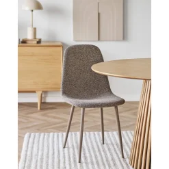 2-pk Stockholm spisestol lys brun