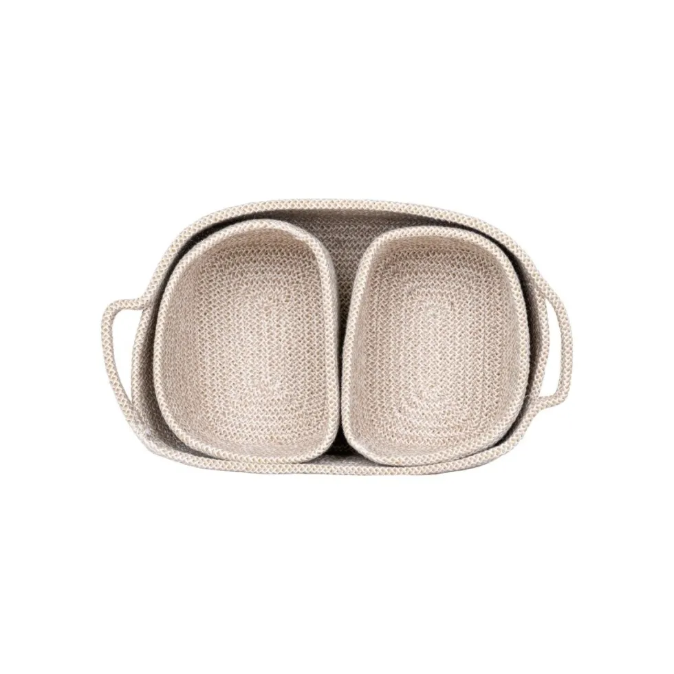 3-pk Teixo oppbevaringskurv