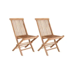 2-pk Toledo hagestol natur