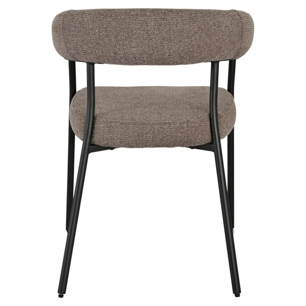 2-pk Trivio spisestol brun