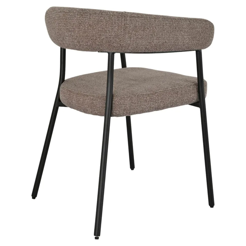 2-pk Trivio spisestol brun
