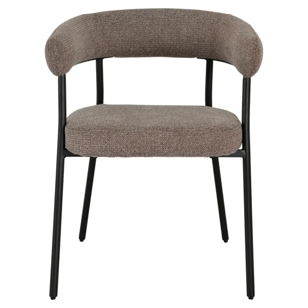 2-pk Trivio spisestol brun