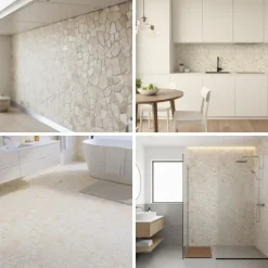 8-pk Tuscany Stone selvklebende fliser