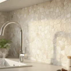8-pk Tuscany Stone selvklebende fliser