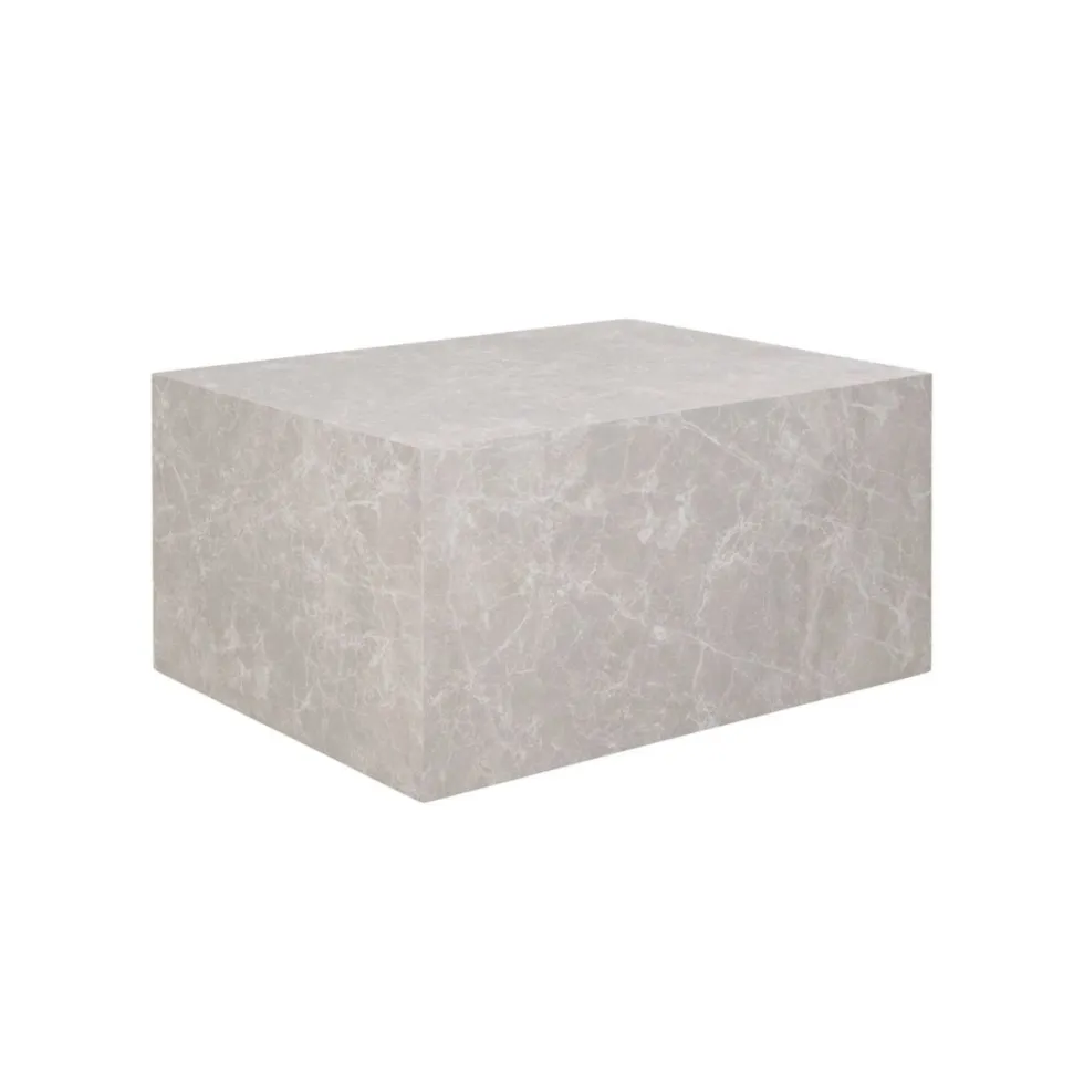 Prague sofabord beige 60 x 80 x 40 cm