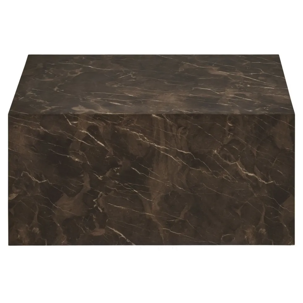 Prague sofabord brun 60 x 80 x 40 cm