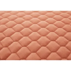 Putetrekk bikube velur rosa 45 x 45 cm