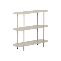 Rieti bokhylle 3 hyller sand 90 x 31 x 81 cm