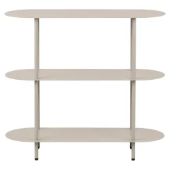 Rieti bokhylle 3 hyller sand 90 x 31 x 81 cm