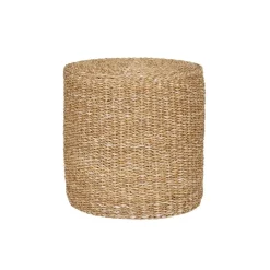 Rivera puff naturell ø40 cm