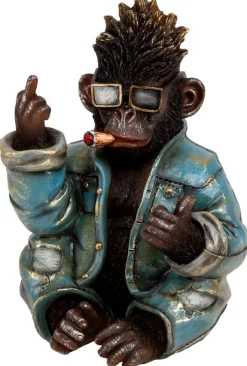 Rockeape figur blå/svart