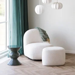 Rosolina sidebord fiberglass grønn ø34 cm